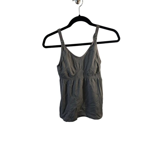 Maternity gray nursing tank top size M - Picture 1 of 3